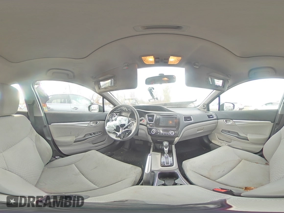 2015 Honda Civic EX with VIN 19XFB2F83FE022040, listed as a Copart auction lot 79080164 with 84,304 mi miles and Salvage Title. Bid and sale history available at carsss.com. Image 13.