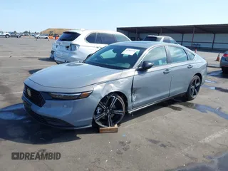 2024 Honda Accord Sport with VIN 1HGCY2F54RA082912, listed as a IAAI auction lot 42283272 with 2,348 mi miles and . Bid and sale history available at DreamBid. Image 2.