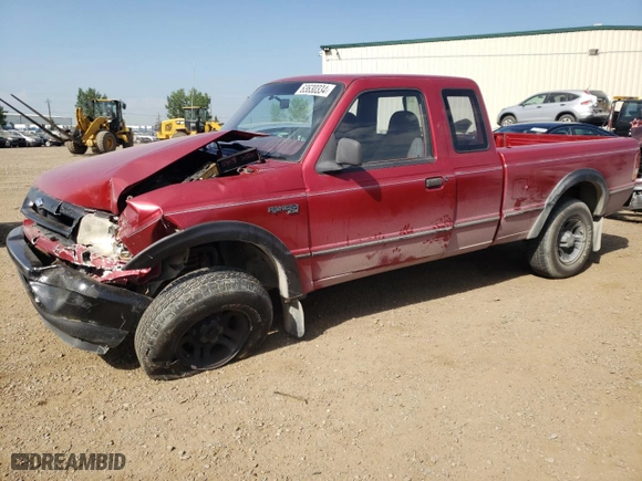 1994 Ford Ranger XL with VIN 1FTCR15U0RPB01922, listed as a Copart auction lot 63630334 with 226,066 mi miles and Salvage Title. Bid and sale history available at carsss.com. Image 1.