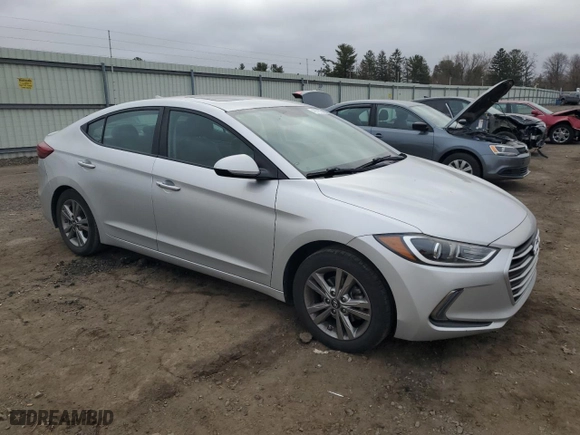 2018 Hyundai Elantra Value Edition with VIN KMHD84LF2JU499732, listed as a Copart auction lot 48979285 with 79,862 mi miles and Salvage Title. Bid and sale history available at carsss.com. Image 4.