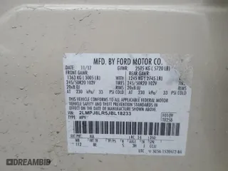 2018 Lincoln MKX Reserve with VIN 2LMPJ8LR5JBL18233, listed as a Copart auction lot 45528845 with 121,738 mi miles and Salvage Title. Bid and sale history available at carsss.com. Image 14.