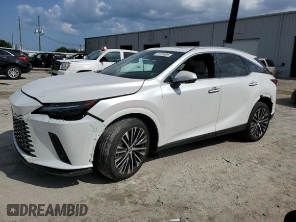 2024 Lexus RX with VIN 2T2BAMBA3RC031454, listed as a Copart auction lot 51141895 with 8,969 mi miles and Salvage Title. Bid and sale history available at carsss.com. Image 1.