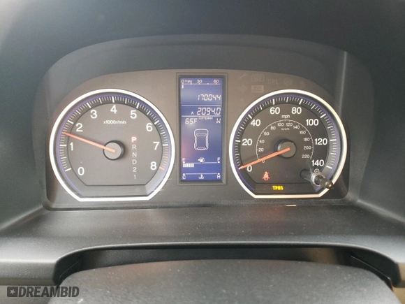 2011 Honda CR-V EX-L with VIN 5J6RE4H70BL093342, listed as a Copart auction lot 79731874 with 170,044 mi miles and Salvage Title. Bid and sale history available at carsss.com. Image 9.