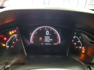2018 Honda Civic Si Coupe with VIN 2HGFC3A57JH758431, listed as a Copart auction lot 51322505 with 93,587 mi miles and Salvage Title. Bid and sale history available at carsss.com. Image 9.