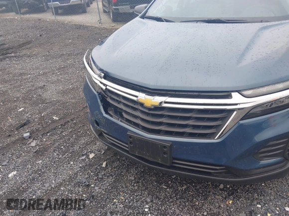 2024 Chevrolet Equinox LS with VIN 3GNAXHEG3RL131421, listed as a IAAI auction lot 42172592 with 48,651 mi miles and . Bid and sale history available at DreamBid. Image 6.