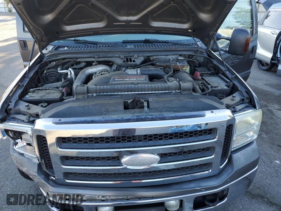 2005 Ford F-250 XL with VIN 1FTSW20P35EB27058, listed as a Copart auction lot 83815774 with 135,734 mi miles and Salvage Title. Bid and sale history available at DreamBid. Image 13.