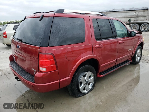 2005 Ford Explorer Limited with VIN 1FMZU75W85UA65840, listed as a Copart auction lot 52895315 with 129,527 mi miles and Salvage title. Bid and sale history available at DreamBid. Image 3.