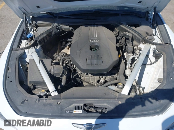 2019 Genesis G70 Advanced z VIN KMTG34LAXKU025146, wystawiony jako IAAI lot #42045294 z przebiegiem 49 074 mil mil oraz . Historia ofert i sprzedaży dostępna na DreamBid. Obrazek 10.