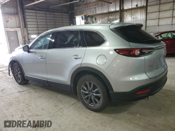 2023 Mazda CX-9 Touring with VIN JM3TCBCY3P0658236, listed as a Copart auction lot 55245185 with 40,391 mi miles and Salvage title. Bid and sale history available at DreamBid. Image 2.