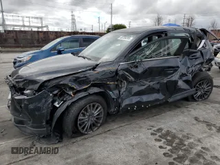2020 Mazda CX-5 Sport with VIN JM3KFABMXL0866166, listed as a Copart auction lot 48789295 with 43,816 mi miles and Salvage Title. Bid and sale history available at carsss.com. Image 1.
