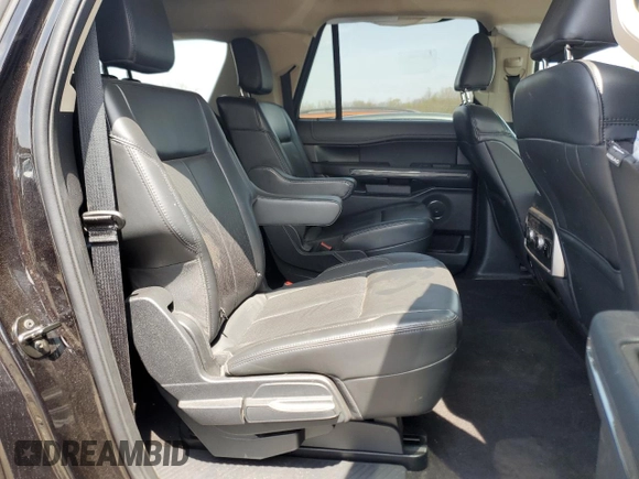 2022 Ford Expedition Max XLT with VIN 1FMJK1JT4NEA66862, listed as a Copart auction lot 55061095 with 53,099 mi miles and Salvage Title. Bid and sale history available at DreamBid. Image 11.