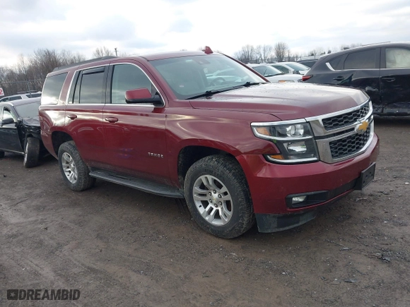2020 Chevrolet Tahoe LT with VIN 1GNSKBKC1LR249131, listed as a IAAI auction lot 41084575 with 96,130 mi miles. Bid and sale history available at carsss.com. Image 1.