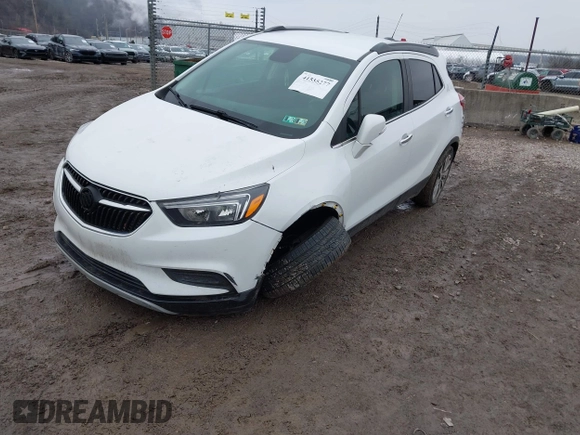 2019 Buick Encore Preferred with VIN KL4CJESB9KB953264, listed as a IAAI auction lot 41535277 with 101,000 mi miles. Bid and sale history available at carsss.com. Image 18.