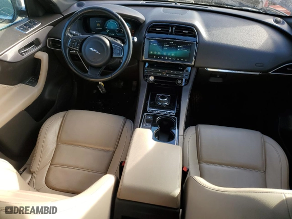 2017 Jaguar F-PACE 35t Prestige with VIN SADCK2BV8HA898384, listed as a Copart auction lot 88339615 with 67,911 mi miles and Salvage Title. Bid and sale history available at carsss.com. Image 8.
