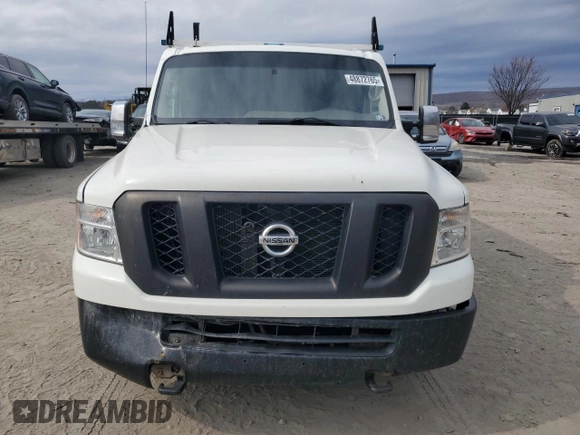 2018 Nissan NV SV with VIN 1N6AF0KY2JN814125, listed as a Copart auction lot 48872765 with 123,301 mi miles and Salvage Title. Bid and sale history available at carsss.com. Image 5.