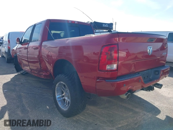 2010 Dodge 1500 SLT с VIN 1D7RV1GT6AS193894, выставлен на аукционе IAAI как лот 41010366 с пробегом 190 354 миль миль и . История ставок и продаж доступна на DreamBid. Изображение 3.