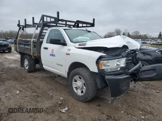 2020 Ram 2500 Tradesman with VIN 3C7WR4AJ2LG206518, listed as a Copart auction lot 50822904 with 0 mi miles and Salvage Title. Bid and sale history available at carsss.com. Image 4.