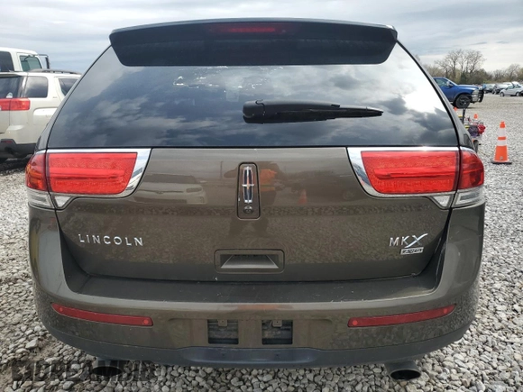 2011 Lincoln MKX with VIN 2LMDJ8JK8BBJ27786, listed as a Copart auction lot 50939525 with 158,142 mi miles and Salvage Title. Bid and sale history available at DreamBid. Image 6.