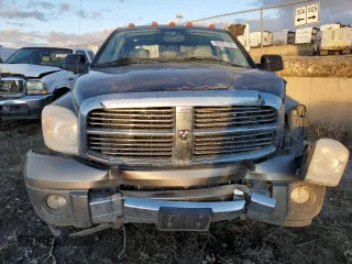 2008 Dodge Ram 3500 Laramie with VIN 3D3MX49A28G188731, listed as a Copart auction lot 85247154 with 214,578 mi miles and Salvage Title. Bid and sale history available at carsss.com. Image 5.