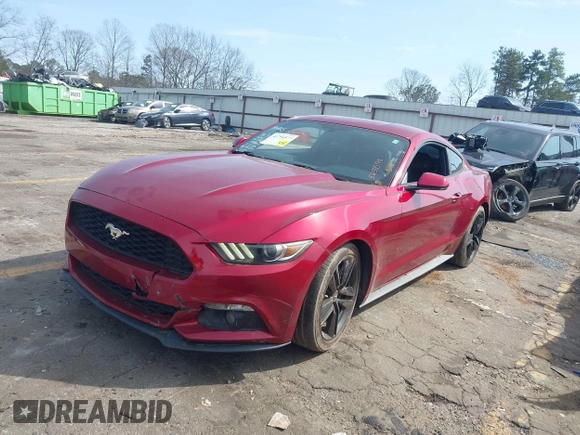 2016 Ford Mustang EcoBoost with VIN 1FA6P8TH2G5255578, listed as a IAAI auction lot 41754577 with 99,155 mi miles and . Bid and sale history available at carsss.com. Image 17.