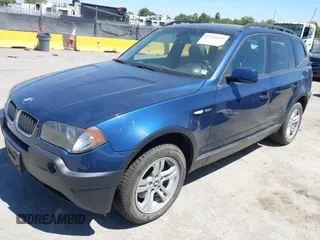 2005 BMW X3 3.0i with VIN WBXPA93425WD01748, listed as a IAAI auction lot 42546025 with 154,275 mi miles and . Bid and sale history available at DreamBid. Image 2.