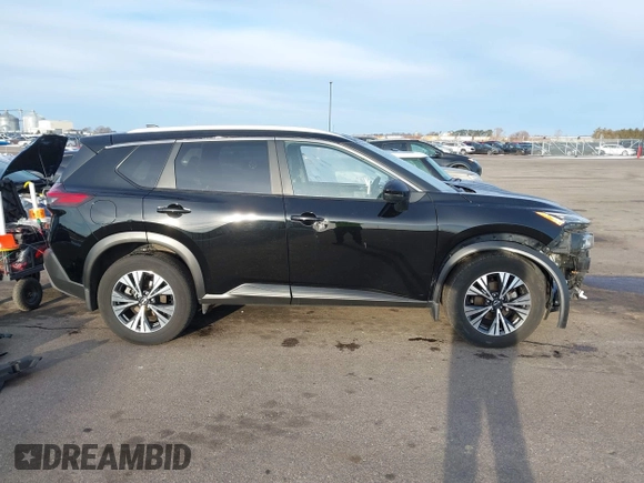 2022 Nissan Rogue SV with VIN JN8BT3BB2NW337388, listed as a IAAI auction lot 41750357 with 41,553 mi miles. Bid and sale history available at carsss.com. Image 14.