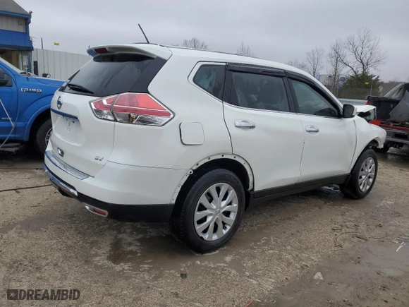 2016 Nissan Rogue S with VIN JN8AT2MT1GW024220, listed as a Copart auction lot 42809465 with 132,560 mi miles and Salvage Title. Bid and sale history available at carsss.com. Image 3.