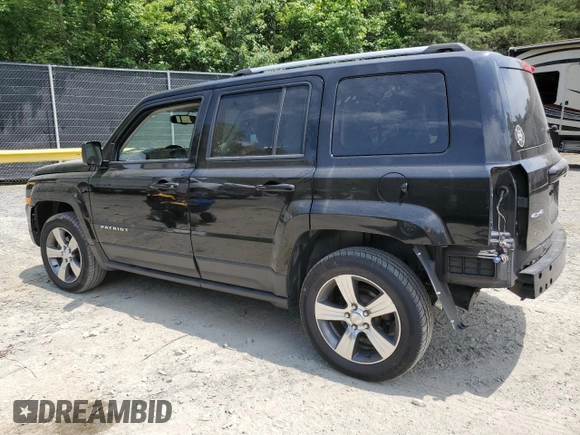 2016 Jeep Patriot High Altitude with VIN 1C4NJRFBXGD595443, listed as a Copart auction lot 59985755 with 171,776 mi miles and Salvage title. Bid and sale history available at DreamBid. Image 2.