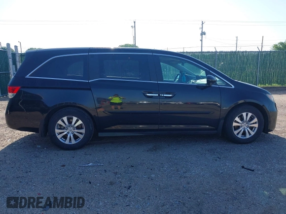 2014 Honda Odyssey EX with VIN 5FNRL5H47EB066704, listed as a IAAI auction lot 42217603 with 197,320 mi miles and . Bid and sale history available at carsss.com. Image 13.