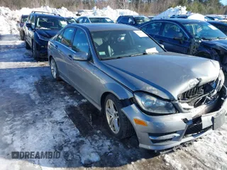 2012 Mercedes-Benz C-Class C 300 Sport with VIN WDDGF8BB4CR232133, listed as a IAAI auction lot 41610397 with 56,161 mi miles. Bid and sale history available at carsss.com. Image 1.
