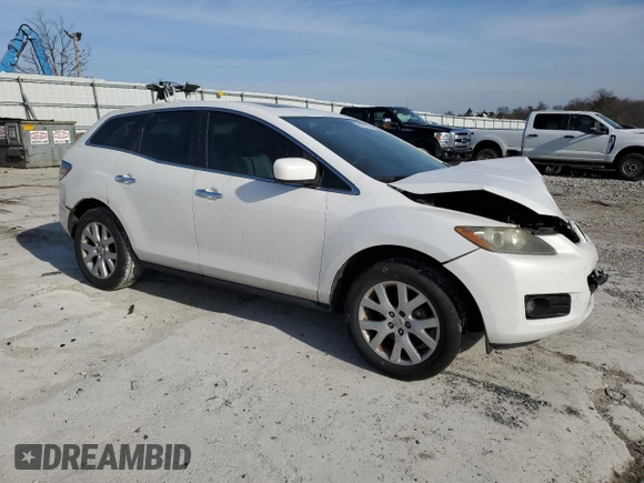 2007 Mazda CX-7 Touring with VIN JM3ER293170125546, listed as a Copart auction lot 84879244 with 160,664 mi miles and Salvage Title. Bid and sale history available at carsss.com. Image 4.