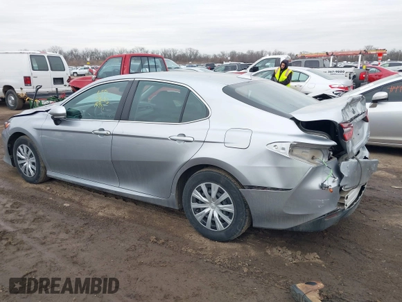2022 Toyota Camry Hybrid LE with VIN 4T1C31AK4NU582044, listed as a IAAI auction lot 41496677 with 52,991 mi miles. Bid and sale history available at carsss.com. Image 15.