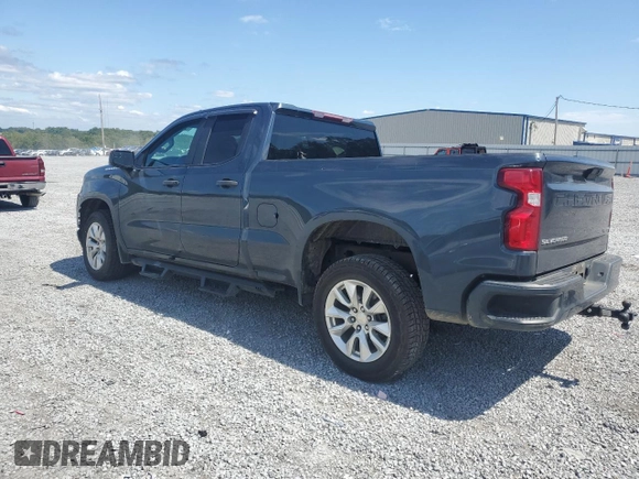 2020 Chevrolet Silverado 1500 Custom with VIN 1GCRWBEK9LZ339027, listed as a Copart auction lot 70393854 with 97,802 mi miles and Salvage Title. Bid and sale history available at carsss.com. Image 2.