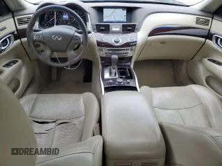 2012 Infiniti M37 with VIN JN1BY1AR8CM390754, listed as a Copart auction lot 84196764 with 141,360 mi miles and Salvage Title. Bid and sale history available at carsss.com. Image 8.