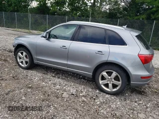 2010 Audi Q5 Premium Plus with VIN WA1LKAFPXAA047477, listed as a Copart auction lot 61100405 with 126,396 mi miles and Salvage title. Bid and sale history available at DreamBid. Image 2.
