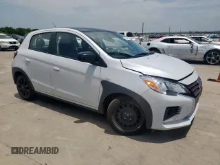 2023 Mitsubishi Mirage Black Edition с VIN ML32AWHJ7PH001487, выставлен на аукционе Copart как лот 59684945 с пробегом 39 160 миль миль и Списание • Salvage title. История ставок и продаж доступна на DreamBid. Изображение 4.