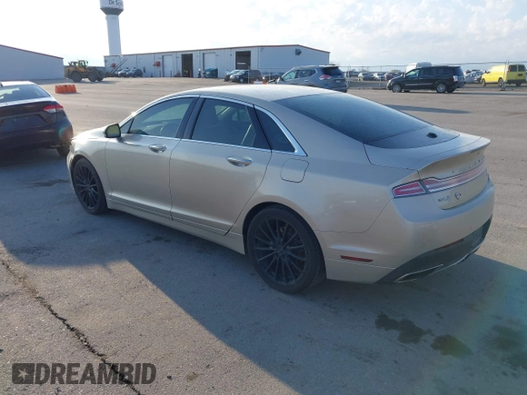 2017 Lincoln MKZ Reserve with VIN 3LN6L5F96HR638586, listed as a IAAI auction lot 41900215 with 111,566 mi miles and . Bid and sale history available at DreamBid. Image 3.