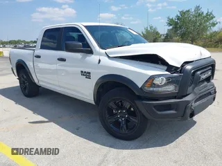 2024 Ram 1500 Classic Warlock with VIN 1C6RR7LG6RS147589, listed as a IAAI auction lot 41793517 with 32,756 mi miles. Bid and sale history available at carsss.com. Image 1.