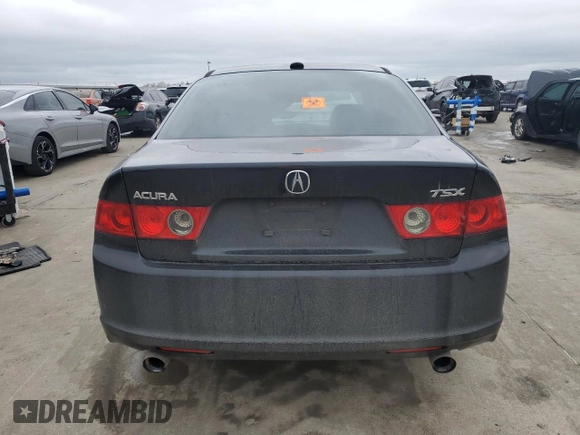 2008 Acura TSX Nav with VIN JH4CL96908C010941, listed as a Copart auction lot 44406195 with 174,375 mi miles and Salvage Title. Bid and sale history available at carsss.com. Image 6.