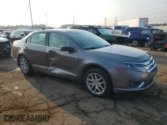 2012 Ford Fusion SEL with VIN 3FAHP0JA1CR106327, listed as a Copart auction lot 62785535 with 174,586 mi miles and Clean title. Bid and sale history available at DreamBid. Image 4.