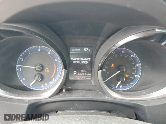 2014 Toyota Corolla L с VIN 2T1BURHE5EC103672, выставлен на аукционе Copart как лот 60980345 с пробегом 242 285 миль миль и Чистый • Clean title. История ставок и продаж доступна на DreamBid. Изображение 9.