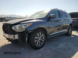 2014 Infiniti QX60 with VIN 5N1AL0MN9EC530258, listed as a Copart auction lot 57325135 with 109,970 mi miles and Salvage title. Bid and sale history available at DreamBid. Image 1.