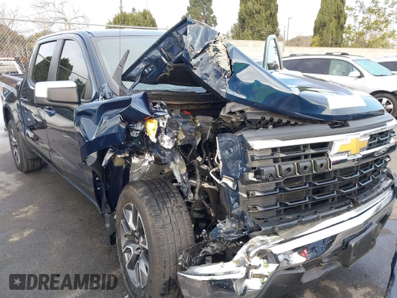 2022 Chevrolet Silverado 1500 LT with VIN 1GCPACED4NZ526840, listed as a IAAI auction lot 41444529 with 22,393 mi miles. Bid and sale history available at carsss.com. Image 6.