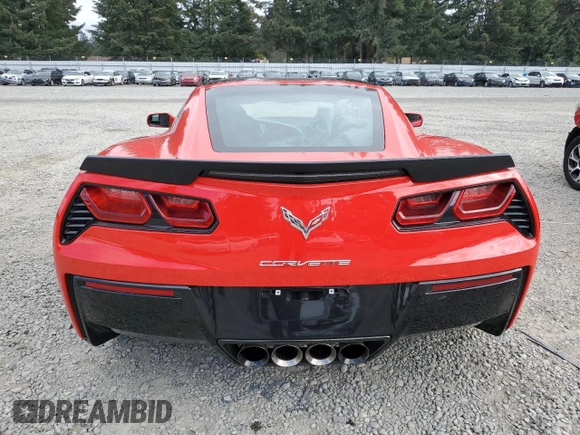 2016 Chevrolet Corvette 3LT with VIN 1G1YF2D7XG5101881, listed as a Copart auction lot 72648924 with 30,078 mi miles and Salvage Title. Bid and sale history available at carsss.com. Image 6.