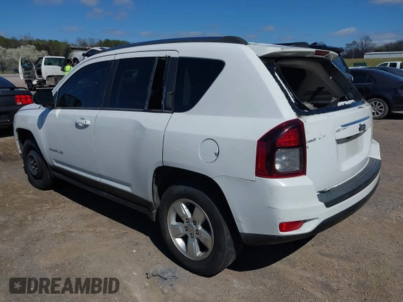 2014 Jeep Compass Altitude with VIN 1C4NJCBAXED594798, listed as a IAAI auction lot 41820101 with 234,533 mi miles. Bid and sale history available at carsss.com. Image 3.