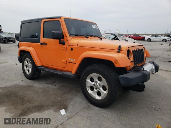 2013 Jeep Wrangler Sahara с VIN 1C4AJWBG4DL557688, выставлен на аукционе Copart как лот 57789095 с пробегом 104 461 миль миль и Списание • Salvage title. История ставок и продаж доступна на DreamBid. Изображение 4.