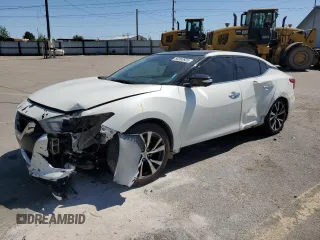 2017 Nissan Maxima Platinum with VIN 1N4AA6AP4HC376166, listed as a Copart auction lot 56360605 with 173,031 mi miles and Salvage title. Bid and sale history available at DreamBid. Image 1.