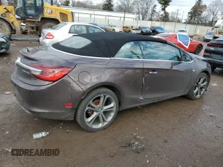 2017 Buick Cascada Premium with VIN W04WH3N5XHG001582, listed as a Copart auction lot 43045885 with 75,173 mi miles and Salvage title. Bid and sale history available at DreamBid. Image 3.