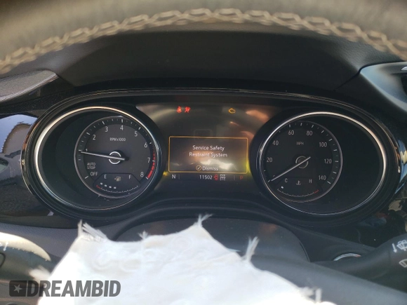 2023 Buick Encore GX Preferred with VIN KL4MMCSL6PB116438, listed as a Copart auction lot 46508135 with 11,502 mi miles and Salvage title. Bid and sale history available at DreamBid. Image 9.