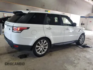 2017 Land Rover Range Rover Sport HSE with VIN SALWR2FV3HA680991, listed as a Copart auction lot 48377985 with 73,374 mi miles and Salvage Title. Bid and sale history available at carsss.com. Image 3.
